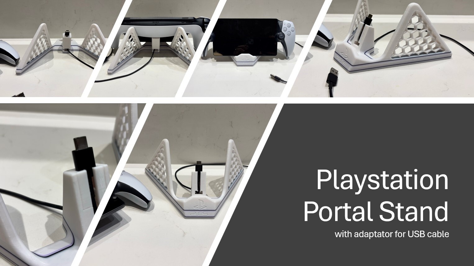Support chargeur Playstation Portal pour éviter les pannes de batterie en plein jeu