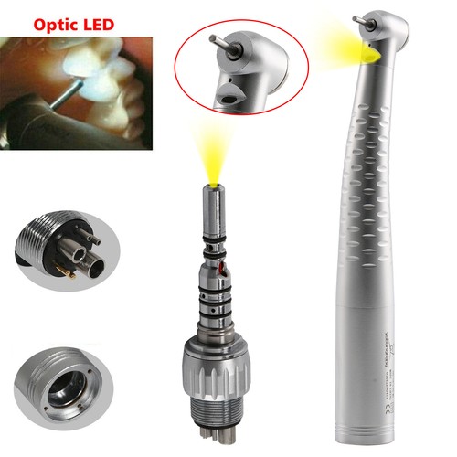 1-5 Dental Fiber Optic Handpiece High Speed / Cartridge Rotor /6H Quick Coupler - Picture 25 of 30