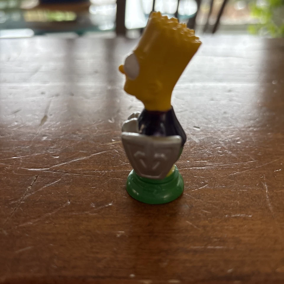 辛普森一家 3D 国际象棋巴特当替换件绿色底座/紫色衬衫 1992 — 第 2/4 张图片