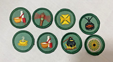 Girl Scouts Patches Mixed Lot Of 8