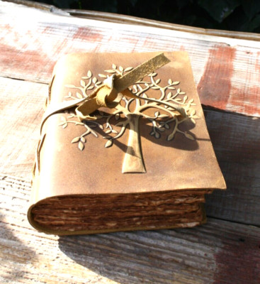 Tree of Life Leather Journal Notebook Writing Diary 300 Vintage Paper ...