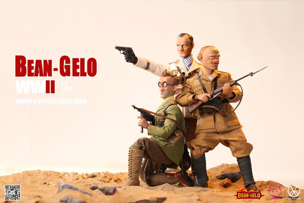 POP COSTUME BGS033 1/12 BEAN-GELO Desert Fox Whole Set Action