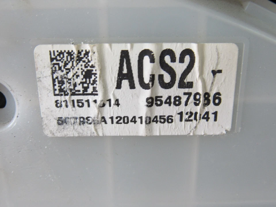 Chevrolet Cruze 2012 velocímetro calibre clúster 95487986 millas desconocido fabricante de equipos originales Foto 3 de 4