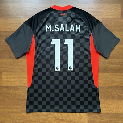 Liverpool M.SALAH 11 2020-21ホーム 2021-22 Liverpool Home Shirt M.Salah #11 - 8/10 - (S)