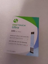 OneTouch Ultra Test Strips ~ 100 Count ~ 12-31-2026 😃