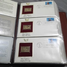 Urban Explorers Stamp Set of 4 22k Replica Stamp Collection USA