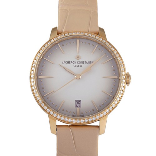 Vacheron Constantin Patrimony 4115U / 000R-B907 Pink Gold Diam...