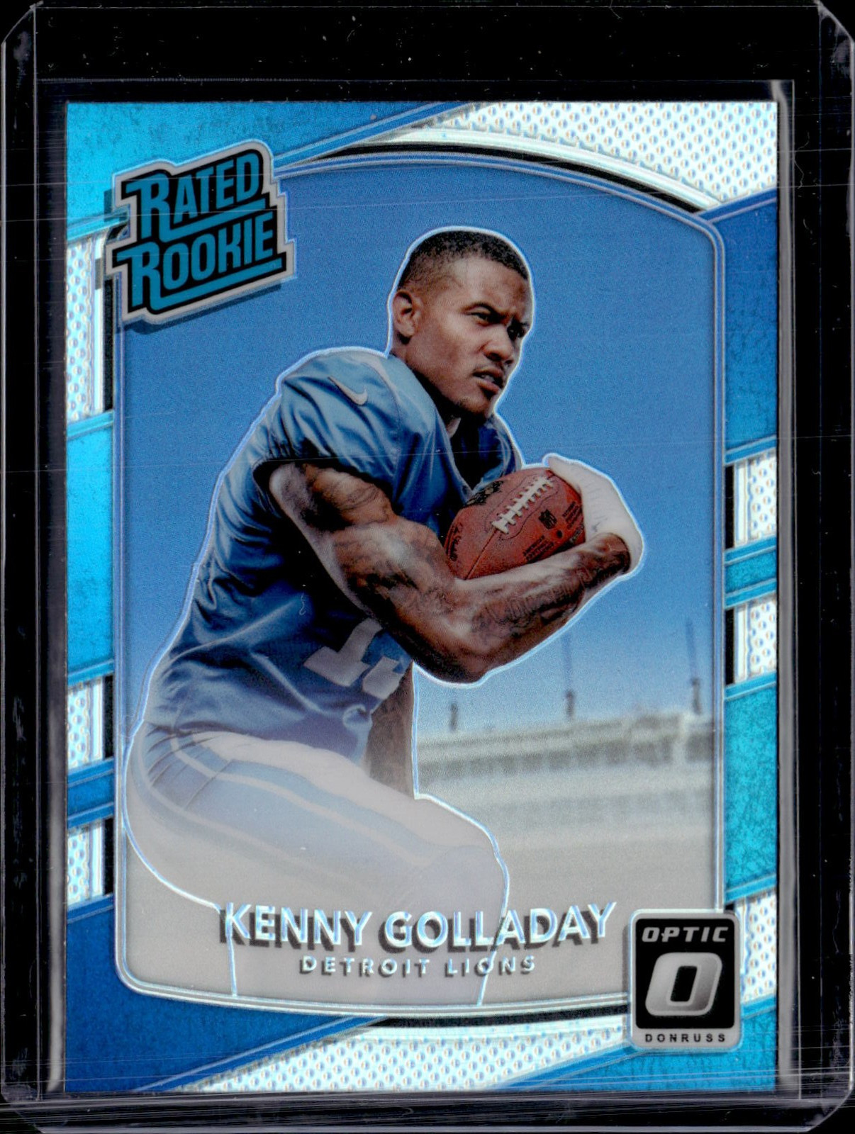 2017 Donruss Optic #175 Kenny Golladay Rated Rookie Silver Holo Lions NM-MINT