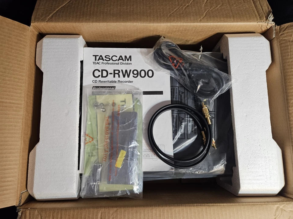 Tascam CD-RW900 CD Rewritable Deck - BRAND NEW Open Box - Image 2 of 4