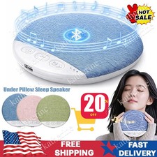 Under Pillow Sleep Speaker, Bluetooth White Noise Machine for Bedside Soothing