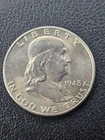 1948-D 50C Franklin Half Dollar. BU.