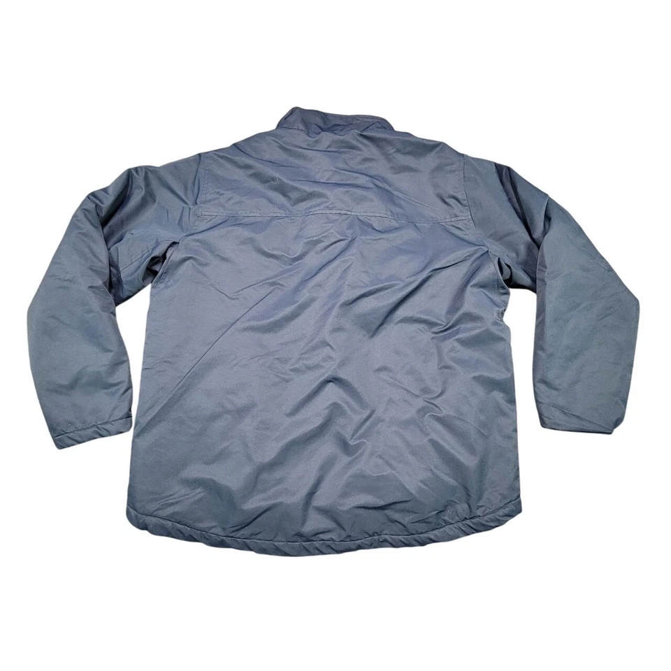 Chaqueta Partners Healthcare Para Hombre L Azul Marino Resistente al Agua Cremallera Completa Prendas Exteriores Foto 4 de 4