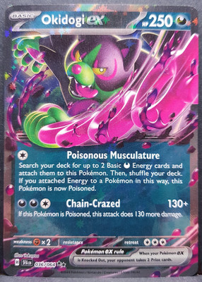 Okidogi ex 036/064 Shrouded Fable Double Rare Pokémon Pokemon Card English NM