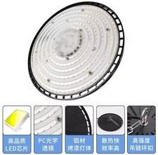 LED High Bay Light 100W 200W Low Bay UFO Warehouse Industrial Garage Lights Lamp
