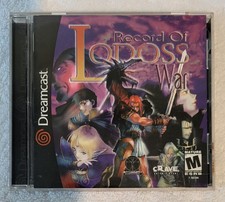 Record of Lodoss War Sega Dreamcast CIB Complete w/ Manual & Case Authentic