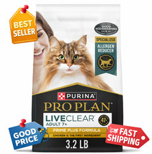 LiveClear 7+ Cat Food Allergen Reducing Chicken & Rice Senior Dry Cat Food