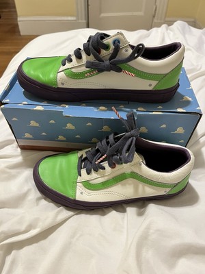 VANS Toy Story Buzz Light Year Old Skool Sneakers Size Women s 8 Men s 6.5