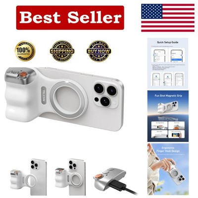 Wireless Magnetic Camera Grip for Enhanced Smartphone Photography - 3KG Capacity