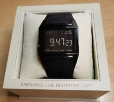 Junghans MEGA 1000 Edition "black" OVP aus Sammlungsauflösung