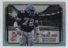 2024 Topps Signature Class Gridiron Ambassadors Teal /225 Ed Too Tall Jones 1i77
