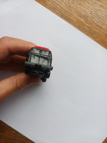 Vintage 1983 ERTL The A-Team Black Van Die-Cast Toy Matchbox Size Good Condition - Picture 5 of 6