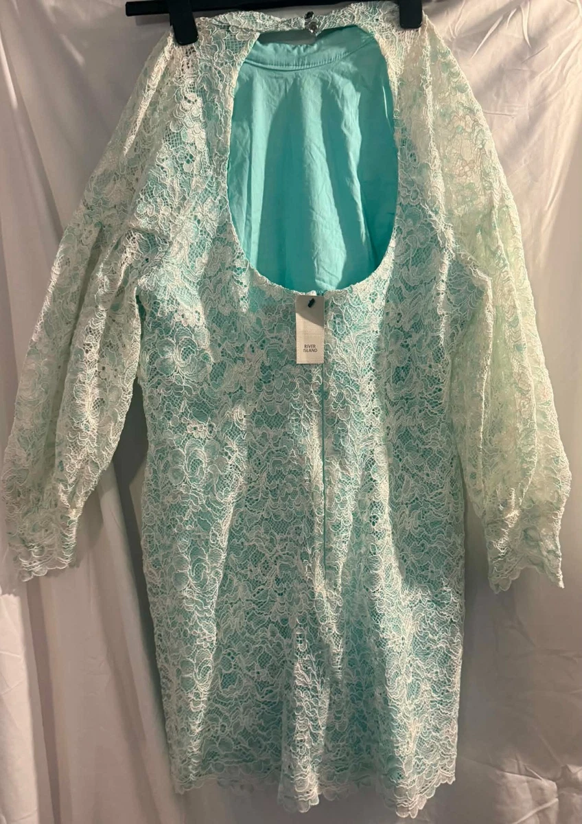 River Island Green Lace Dresses for Women for sale | eBay UK