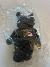 Vintage 2001 3 Dale Earnhardt 23 Karat Gold'n Bears Bean-Bag Plush New w/Tags