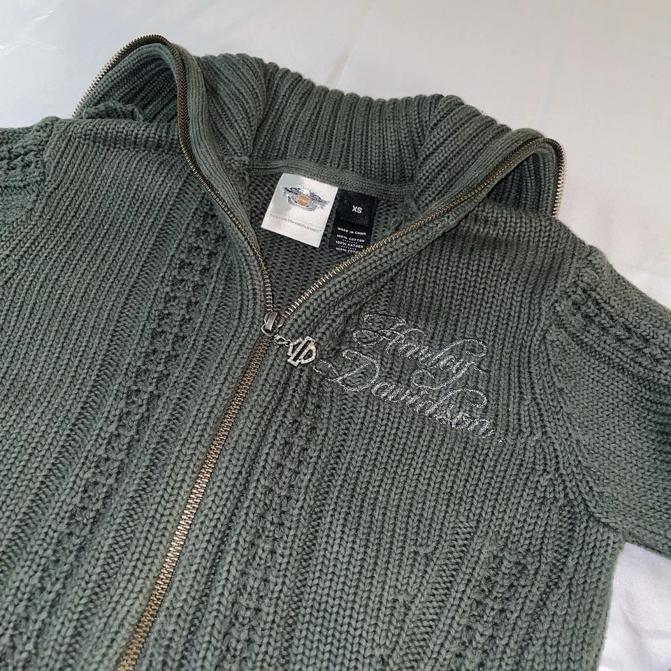 Suéter Harley Davidson para mujer XS CC-479 Foto 3 de 4