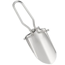 Mini Stainless Steel Folding Shovel Outdoor Survival Spade Garden Tool Hiking