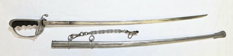RARE 💎N.S. MEYER INC.💎 U.S. MODEL 1902 ARMY OFFICERS SWORD/SABER WITH SCABBARD