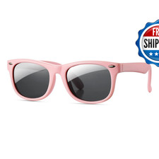 Pro Acme Kids Polarized Sunglasses Flexible Tpee Frame Shades For Toddler Girls