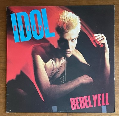 Billy Idol Rebel Yell Vinyl LP 1983 Chrysalis FV 41450 CRC Punk Rock Synth Pop