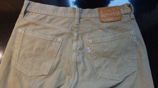 Levi's 511 Herren Stretch Cord Corduroy Hose beige Größe W33