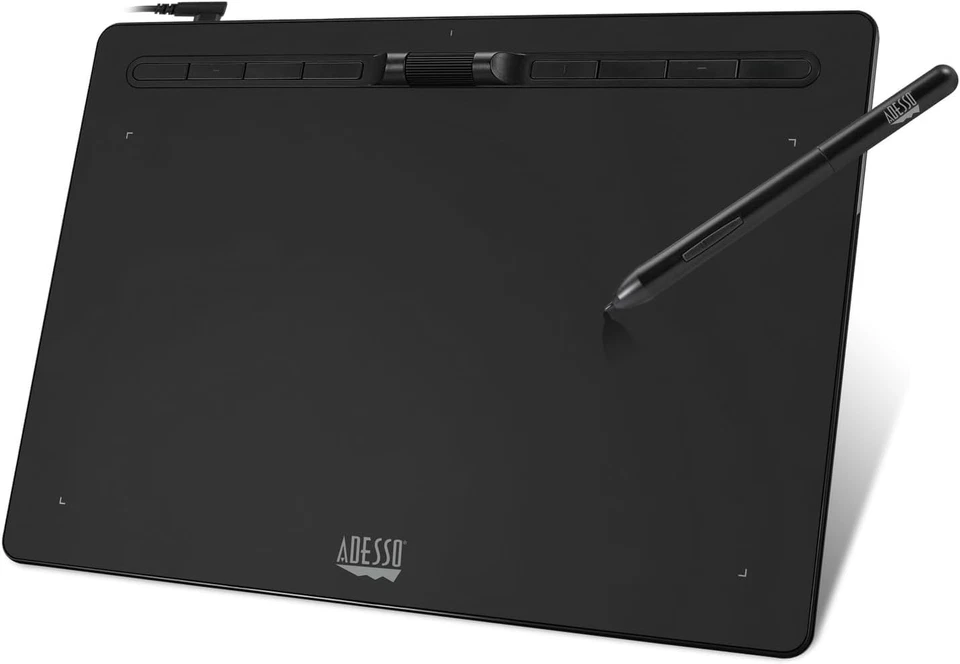 Cybertablet F12 Graphic Tablet 12X7 Drawing Area 8192 Pressure Sensitivity Black - Image 4 of 4