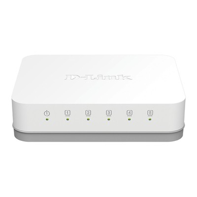 Switch D-Link GO-SW-5G/E 5 p 10 / 100 / 1000 Mbps Weiß