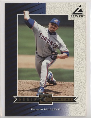 1998 Pinnacle Zenith 5x7 Roger Clemens #Z45