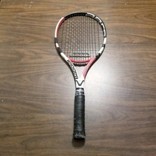 Racchetta da tennis Babolat Aero Storm 4 1/2 impugnatura 98" sq 11,3 oz rosso nero bianco 