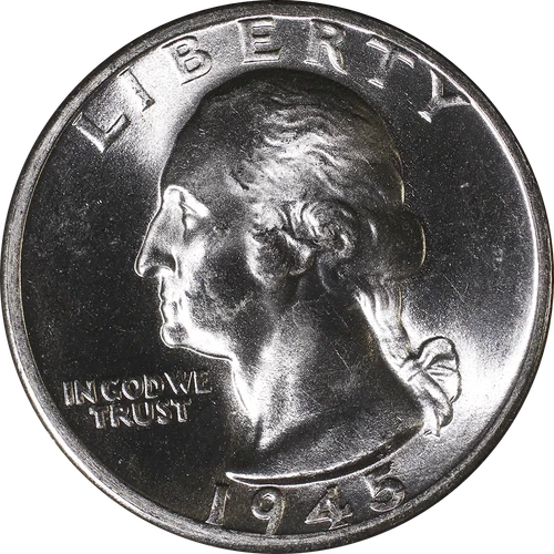 1945-D Washington Quarter Choice BU - STOCK