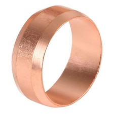 ODS - PACK OF 10 - 25mm MDPE Copper Olive - FREE Next-Day Delivery