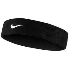 Nike Swoosh Headband - Black/White New