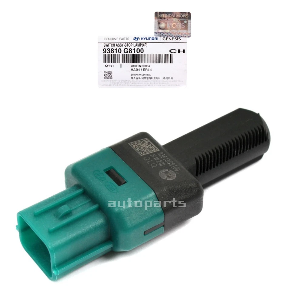 Genuine 93810G8100 Brake Stop Lamp Switch For Genesis G70 G80 2018-2022 - Изображение 4 из 4