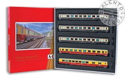 Acme 55362 H0 1:87 - Satz Von 5 Reisezugwagen FS '' Zug Historischer '' Livree Tee