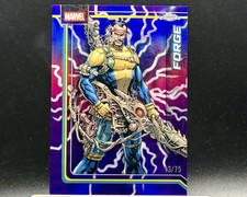 2026 Topps Chrome Marvel Comics Forge Storm’s Purple Lightning Refractor /75 #37