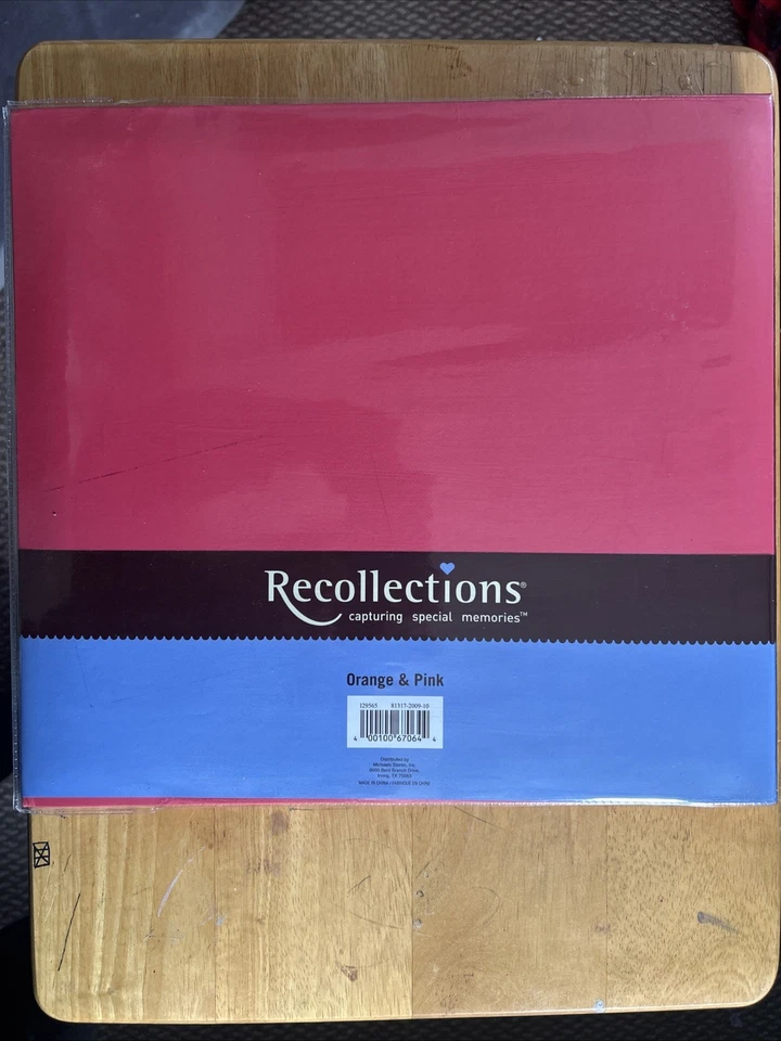 Nuevo álbum de recortes de recuerdos 10 páginas 12" X 12" CD bolsillo ROSA #1203 Foto 4 de 4