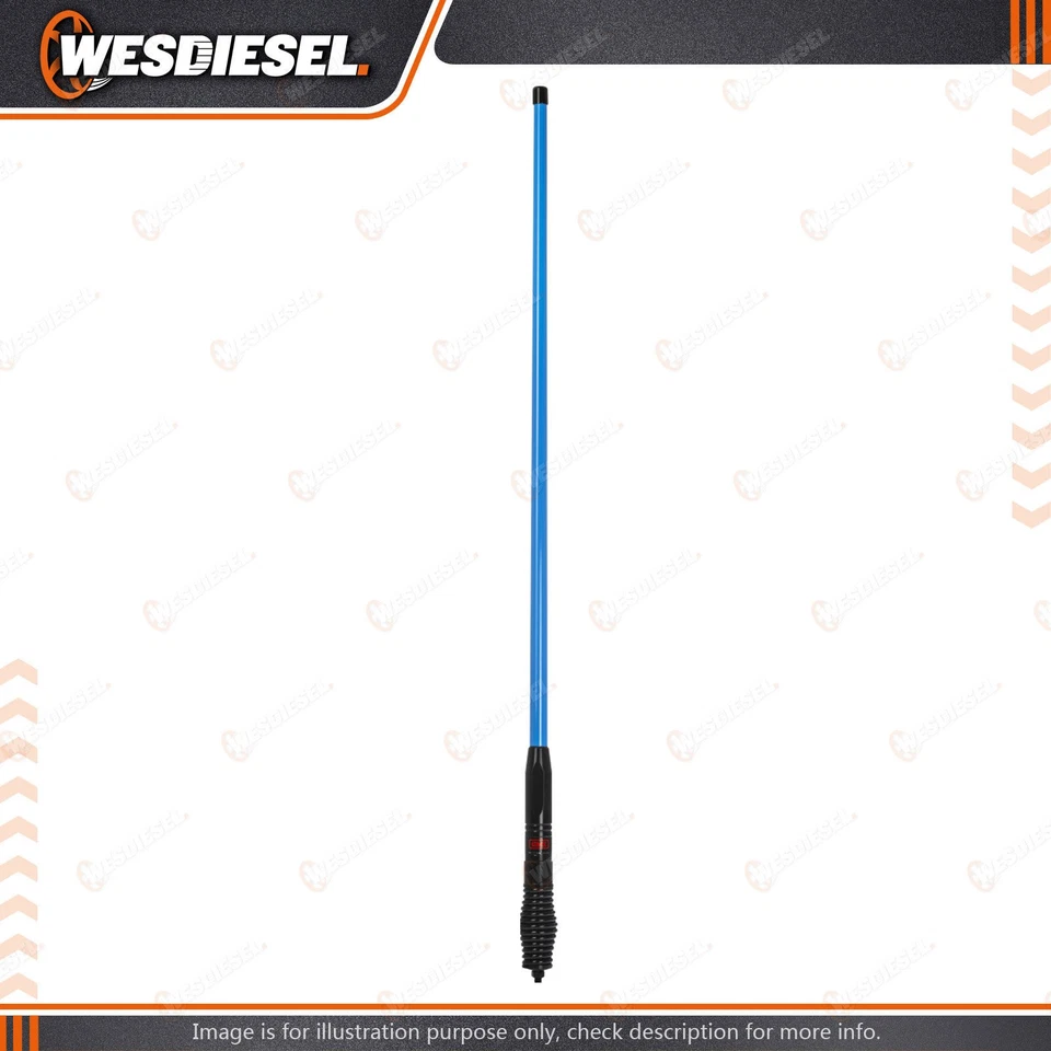 GME 1200mm Heavy Duty Radome Antenna 6.6dBi Gain - Blue Fibreglass Radome