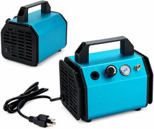 30-75PSI Adjustable Airbrush Compressor  Auto Start Stop Air Brush Spray