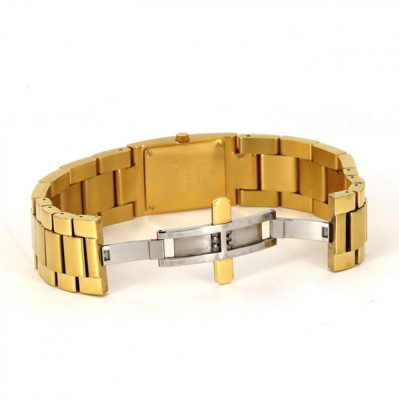 Gucci 4600M GP Men's Quartz Watch Gold Plated Used B Grade From Japan thumbnail 5