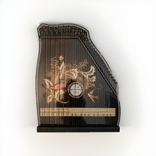 JOBELTONE. Vintage Table Zither. Wood. Metallic Chords