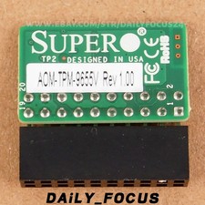 AOM-TPM-9655V Supermicro Server Security Add on 20-Pin -TPM Trusted Module