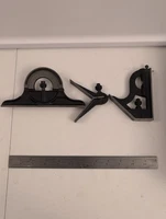 Starrett Precision Combination Square Set Center Protractor U.S.A Vintage 1999